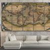 Old World Map Wall Art (Photo 6 of 20)