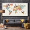 World Map for Wall Art (Photo 7 of 25)