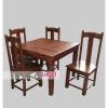 Sheesham Dining Tables and 4 Chairs (Photo 16 of 25)