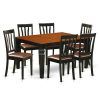 Caira 7 Piece Rectangular Dining Sets With Diamond Back Side Chairs (Photo 20 of 25)