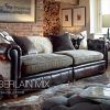 Leather and Cloth Sofas (Photo 6 of 10)