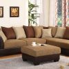 Leather and Suede Sectional Sofas (Photo 3 of 10)
