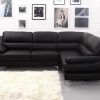 Black Leather Corner Sofas (Photo 1 of 20)
