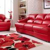 Dark Red Leather Sofas (Photo 15 of 20)