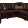 Deep Seat Leather Sectional (Photo 1 of 15)