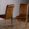 Brown Leather Dining Chairs (Photo 25 of 25)