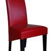 Red Leather Dining Chairs (Photo 20 of 25)