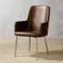 25 Collection of Leather Dining Chairs