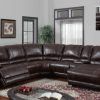 Red Leather Sectional Sofas With Recliners (Photo 10 of 10)