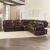 6 Piece Leather Sectional Sofa (Photo 4 of 15)