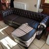 Mansfield Cocoa Leather Sofa Chairs (Photo 6 of 25)