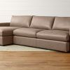 2Pc Maddox Left Arm Facing Sectional Sofas With Chaise Brown (Photo 11 of 15)