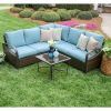 Haven Blue Steel 3 Piece Sectionals (Photo 21 of 25)