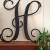 Metal Letter Wall Art (Photo 1 of 25)
