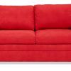 Red Sleeper Sofa (Photo 2 of 20)