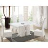 White Gloss and Glass Dining Tables (Photo 18 of 25)