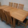 Oak Extending Dining Tables and 8 Chairs (Photo 15 of 25)