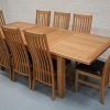 Extended Dining Tables and Chairs (Photo 8 of 25)