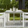 Anabel Dining Extendable Weiß - Life Outdoor Living pertaining to Osterman 6 Piece Extendable Dining Sets (Set Of 6) (Photo 7799 of 7825)