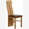 Oak Leather Dining Chairs (Photo 18 of 25)