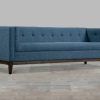 Blue Tufted Sofas (Photo 2 of 22)