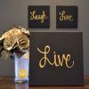 Live Laugh Love Canvas Wall Art (Photo 3 of 15)
