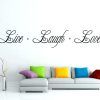 Live Laugh Love Wall Art (Photo 10 of 25)