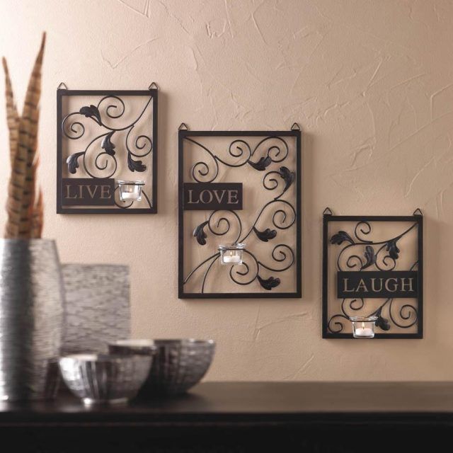 20 Best Collection of Live Love Laugh Metal Wall Decor