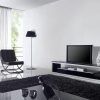 White and Black Tv Stands (Photo 9 of 20)