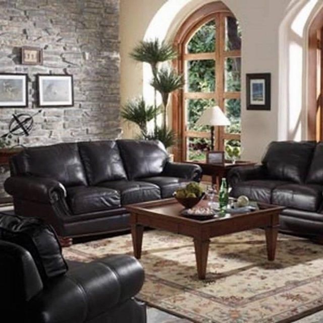 20 Best Ideas Black Sofas for Living Room