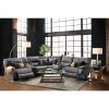 Calder Grey 6 Piece Manual Reclining Sectionals (Photo 8 of 25)
