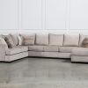 Aquarius Light Grey 2 Piece Sectionals With Raf Chaise (Photo 24 of 25)