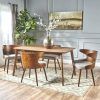 Chandler 7 Piece Extension Dining Sets With Wood Side Chairs (Photo 12 of 25)