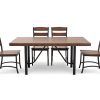 Bate Red Retro 3 Piece Dining Sets (Photo 19 of 25)