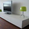 Long White Tv Stands (Photo 1 of 20)