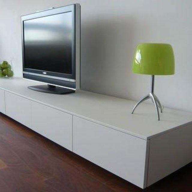 20 Collection of Long White Tv Stands