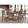 Caira 7 Piece Rectangular Dining Sets With Upholstered Side Chairs (Photo 4 of 25)