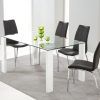 White Gloss and Glass Dining Tables (Photo 16 of 25)