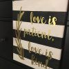 Love Is Patient Love Is Kind Wall Art (Photo 15 of 20)