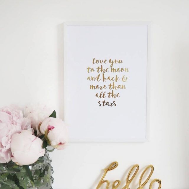 2024 Best of Love You to the Moon and Back Wall Art