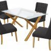 Oak and Glass Dining Tables and Chairs (Photo 23 of 25)