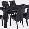 Black High Gloss Dining Chairs (Photo 25 of 25)