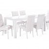 White Gloss Dining Tables and 6 Chairs (Photo 23 of 25)