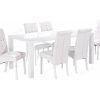 White High Gloss Dining Tables 6 Chairs (Photo 16 of 25)