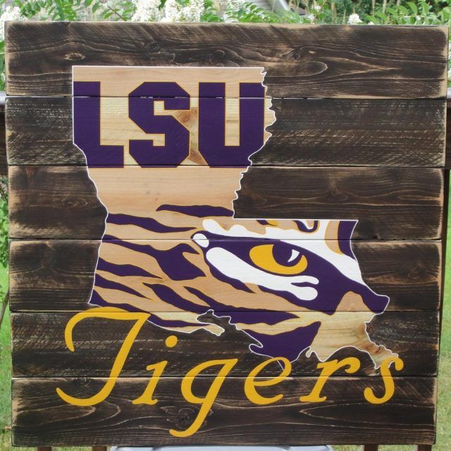 The 20 Best Collection of Lsu Wall Art