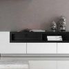 White Contemporary Tv Stands (Photo 19 of 20)
