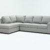 Lucy Dark Grey 2 Piece Sleeper Sectionals With Raf Chaise (Photo 6 of 25)