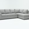 Lucy Dark Grey 2 Piece Sleeper Sectionals With Raf Chaise (Photo 4 of 25)