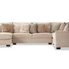 2Pc Maddox Right Arm Facing Sectional Sofas With Chaise Brown (Photo 1 of 15)
