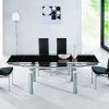 Black Extendable Dining Tables and Chairs (Photo 14 of 25)